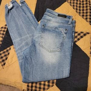 Womens Buckle Black jeans